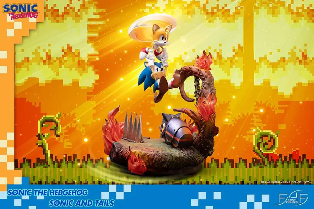 Figurine sonic the hedgehog and tails st